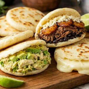 AREPAS (tradicional corn bred)